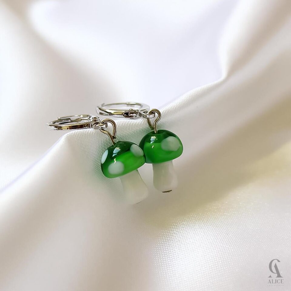 Luigi-Mushrooms-Earrings
