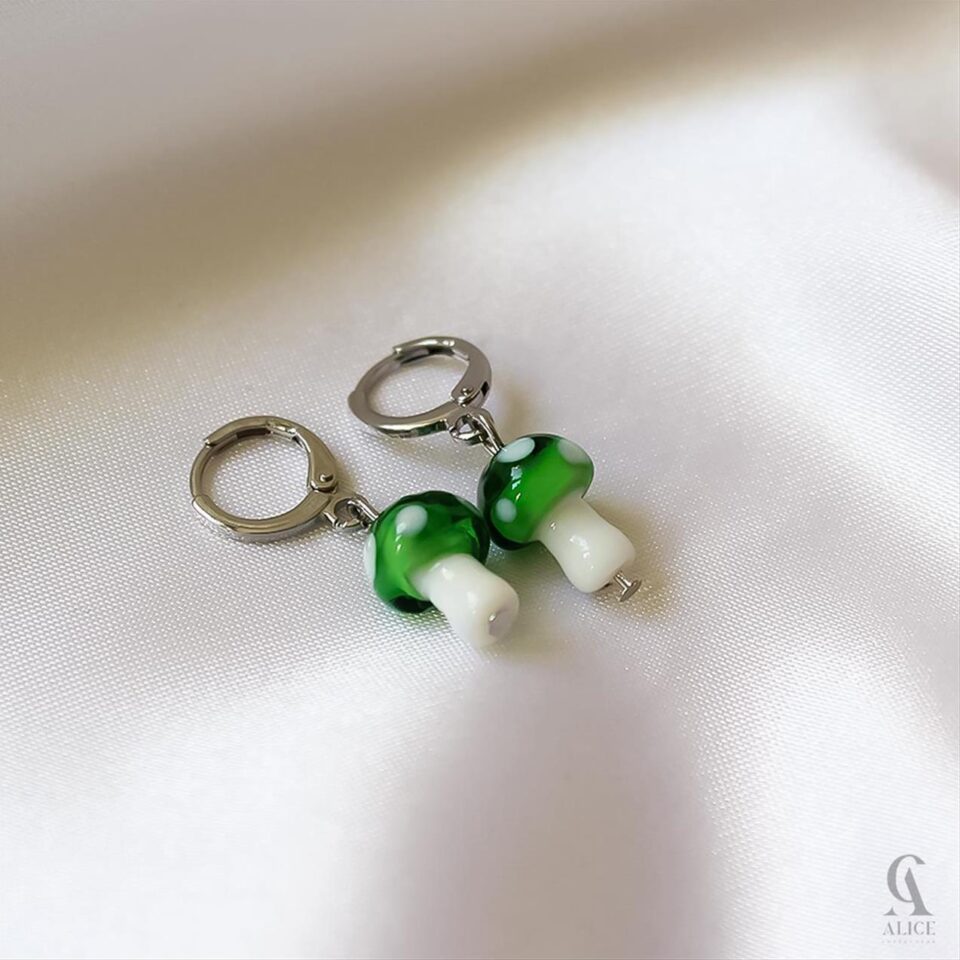 Luigi-Mushrooms-Earrings